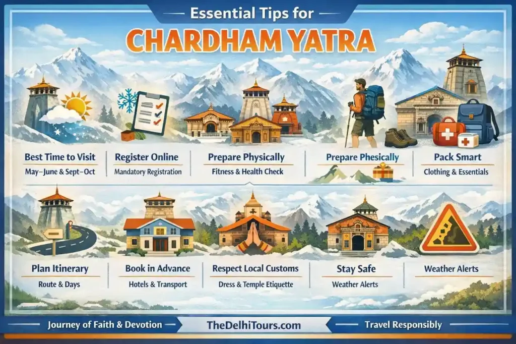 Chardham Yatra Travel Tips