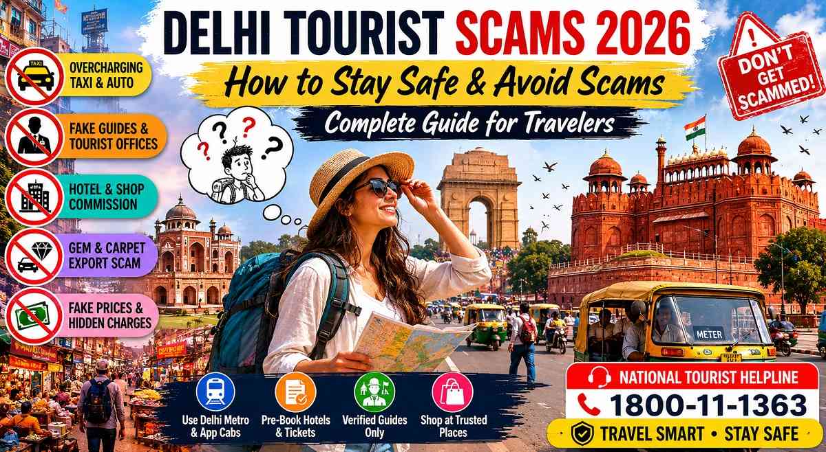 How to Avoid Tourist Scams in Delhi in 2026: The Complete Practical Guide