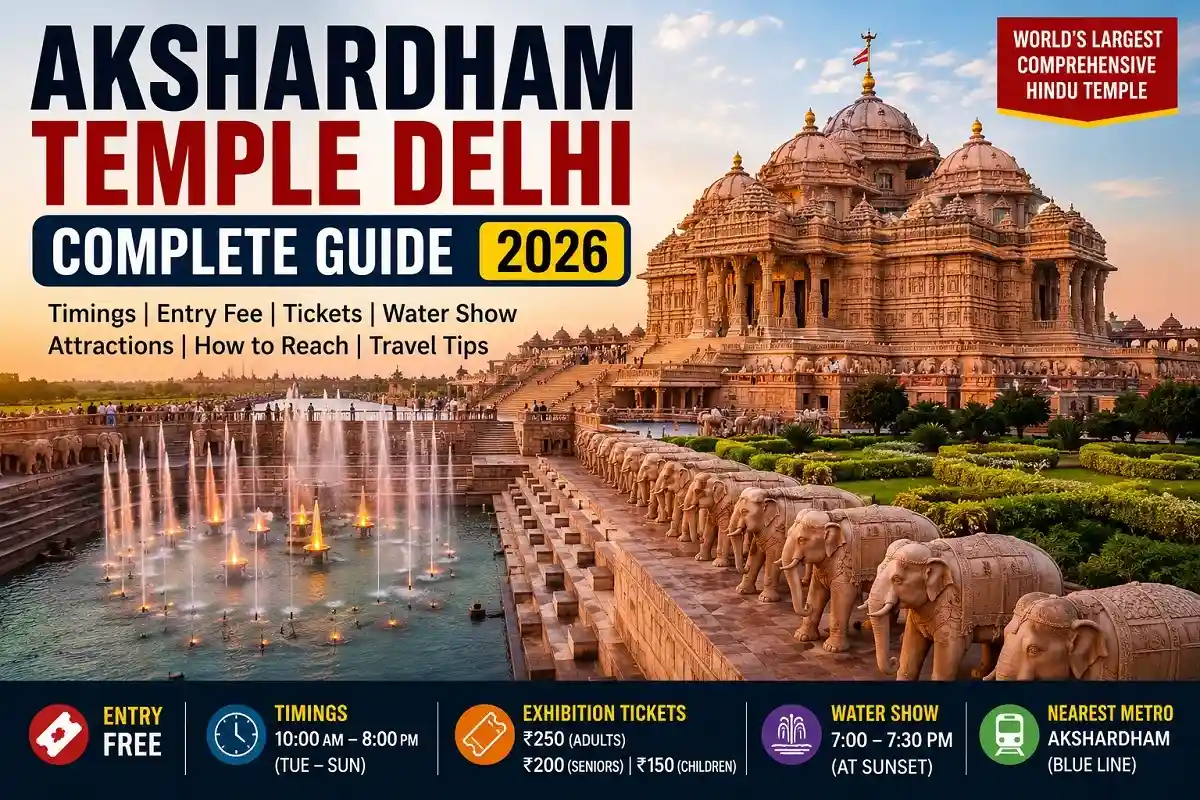 Akshardham Temple Delhi