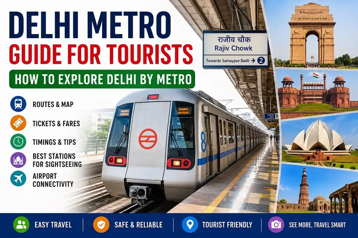 Delhi Metro Guide for Tourists