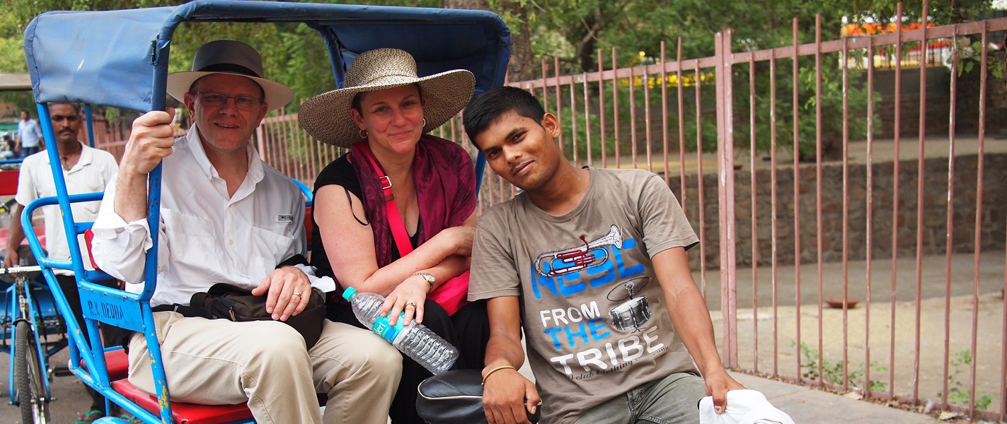 Old Delhi Rickshaw Ride