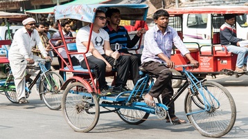 Old Delhi Rickshaw Ride